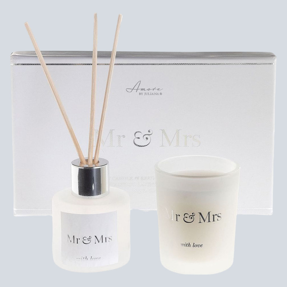 Amore Reed Diffuser & Candle Set