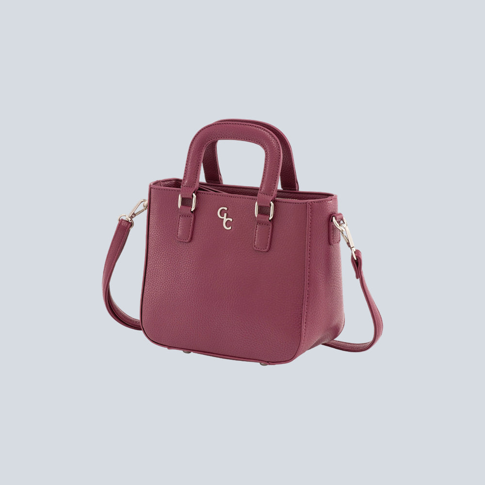 Galway Crystal - Shoulder Bag - Mulberry