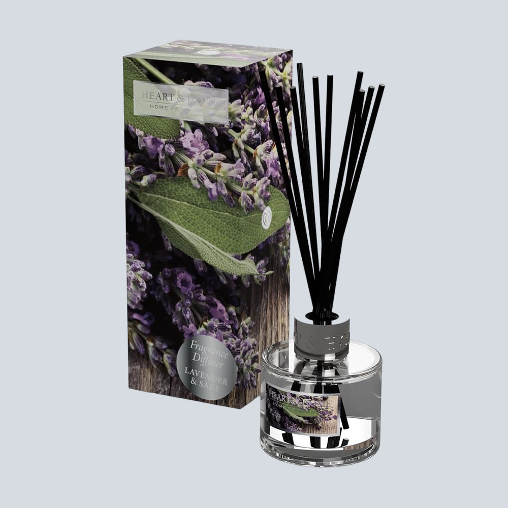 Heart & Home - Reed Diffusers - Lavender & Sage