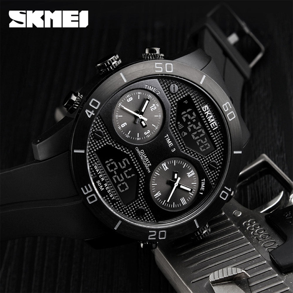 Men's SKMEI 5531 Multifunctional Sports Watch with Alarm and Stopwatch