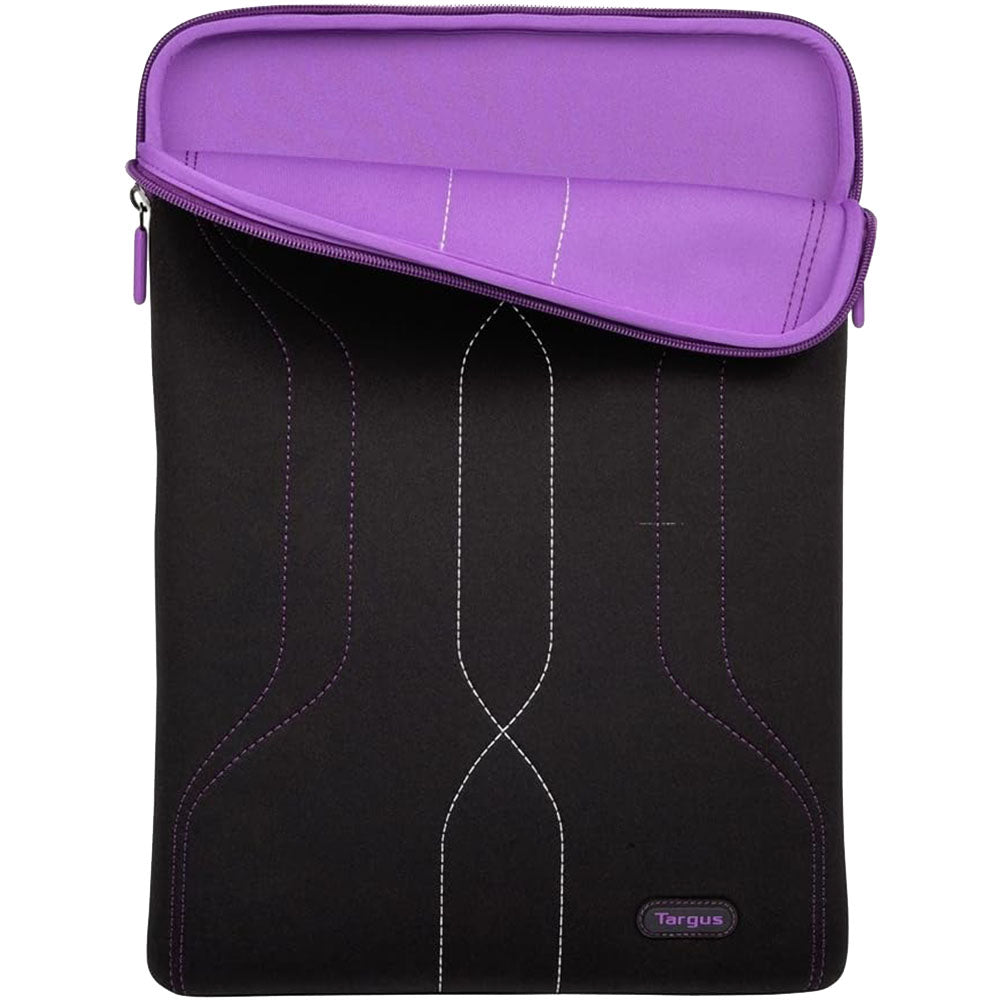 Targus Pulse Laptop Sleeve for 13-14.1 inch Laptop - Black/Purple (TSS55001EU)